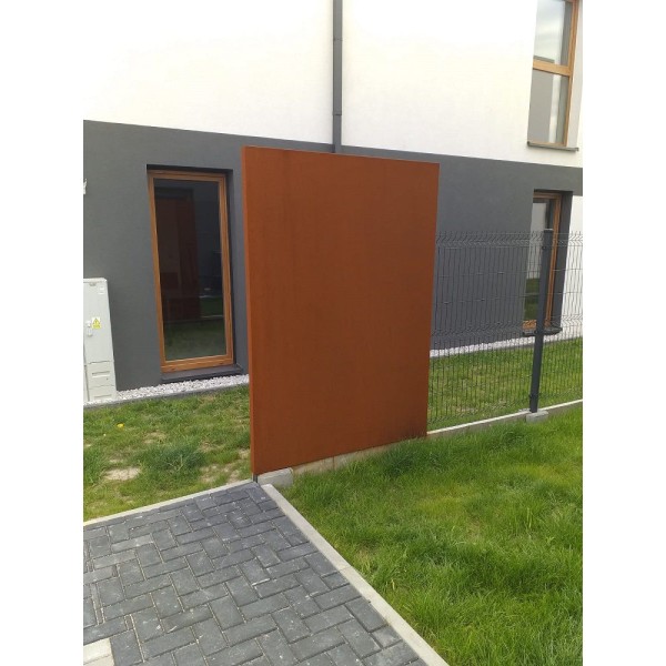 ogrodzenie corten steinmetal 2