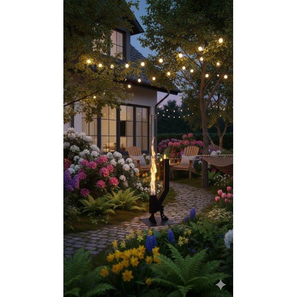 ogrzewacz tarasowy ogniowa pochodnia