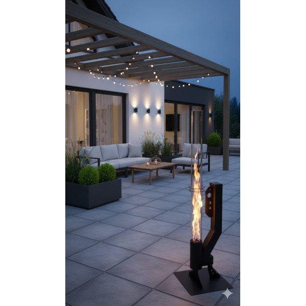 ogrzewacz tarasowy ogniowa pochodnia